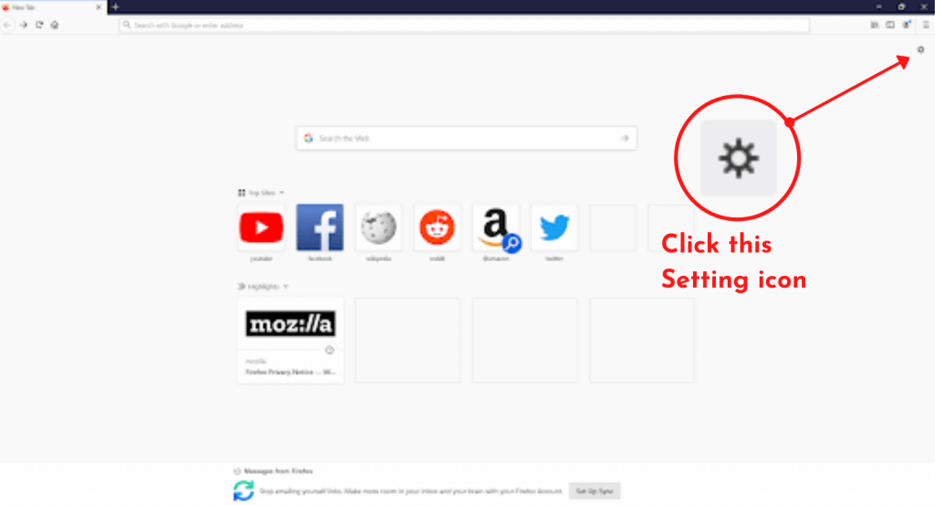 clear mozilla firefox browser cache