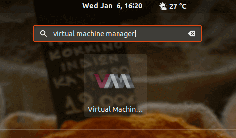 Launch Virt Manager in KVM